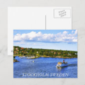 Stockholm Bay Post Card Briefkaart (Voorkant / Achterkant)