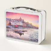 Stockholm bevroren Mariaberget (Achterkant)