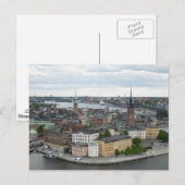 Stockholm Briefkaart (Voorkant / Achterkant)