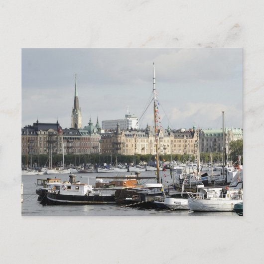 Stockholm Briefkaart (Voorkant)
