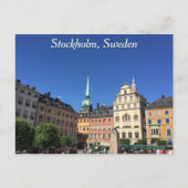 Stockholm, Briefkaart Zweden (Voorkant)