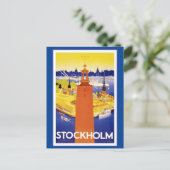  Stockholm Briefkaart Zweden (Staand voorkant)