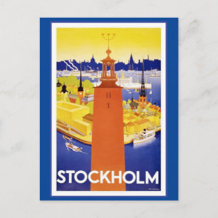 Stockholm Briefkaart Zweden