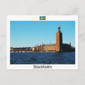 Stockholm City Hall - Zweden Briefkaart (Voorkant)