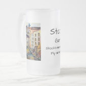 Stockholm Gamla Stan med Ordspråk Matglas Bierpul (Voorkant links)