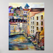 Stockholm, Gamla Stan, Old Town Poster (Voorkant)