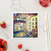 Stockholm - Gamla Stan, oude stad, Zweden Servetten (Insitu)