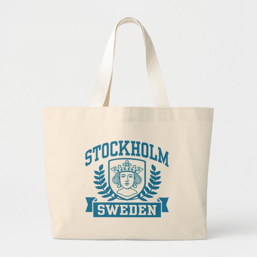 Stockholm Grote Tote Bag (Voorkant)