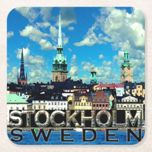 Stockholm Kartonnen Onderzetters