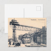 Stockholm, Katarinahissen elevator lift, 1919, Briefkaart (Voorkant / Achterkant)