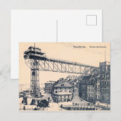 Stockholm, Katarinahissen lift, 1919, Pos Briefkaart (Voorkant / Achterkant)