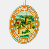 Stockholm Keramisch Ornament (Rechts)