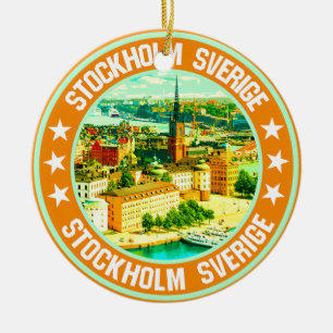 Stockholm Keramisch Ornament