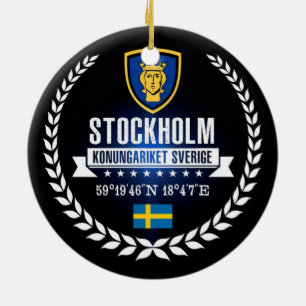 Stockholm Keramisch Ornament