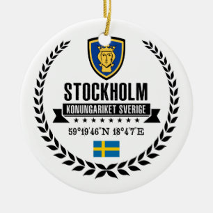 Stockholm Keramisch Ornament