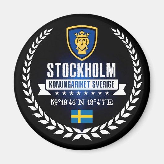 Stockholm Magneet (Voorkant)