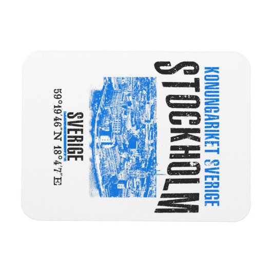 Stockholm Magneet (Horizontaal)