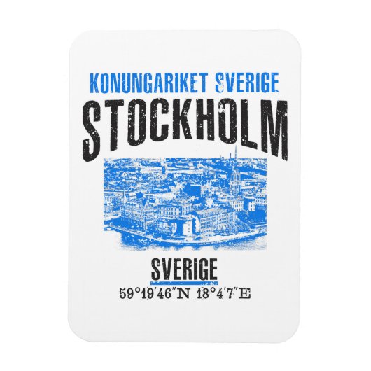 Stockholm Magneet (Verticaal)