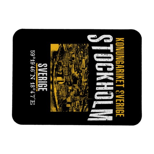 Stockholm Magneet (Horizontaal)