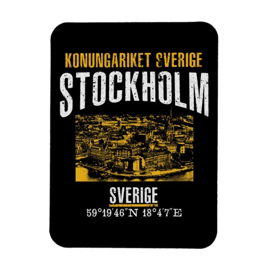 Stockholm Magneet (Verticaal)