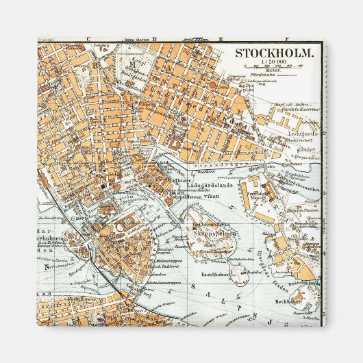 Stockholm Magneet (Voorkant)