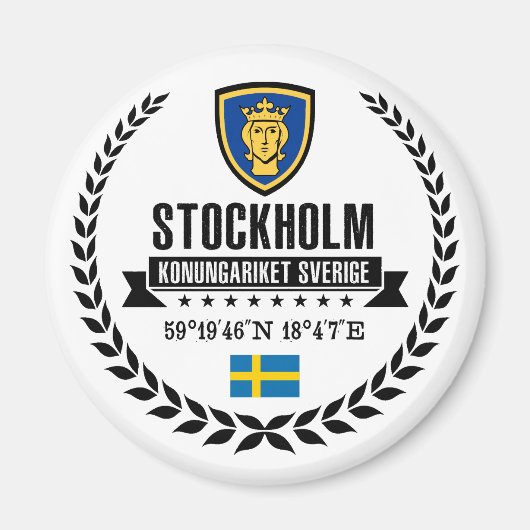 Stockholm Magneet (Voorkant)