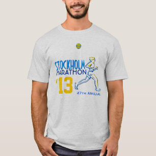 Stockholm Marathon Zweden T-shirt