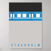 Stockholm - metro - poster (Voorkant)