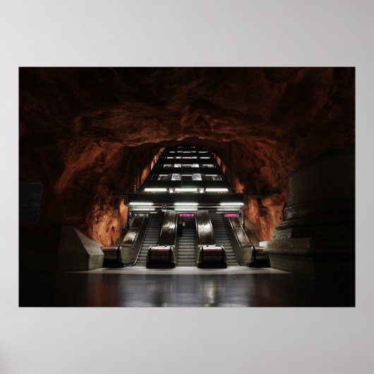 Stockholm Ondergrond I Poster (Voorkant)