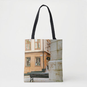 Stockholm Oude Stad, Gamla Stan, Zweden Tote Bag