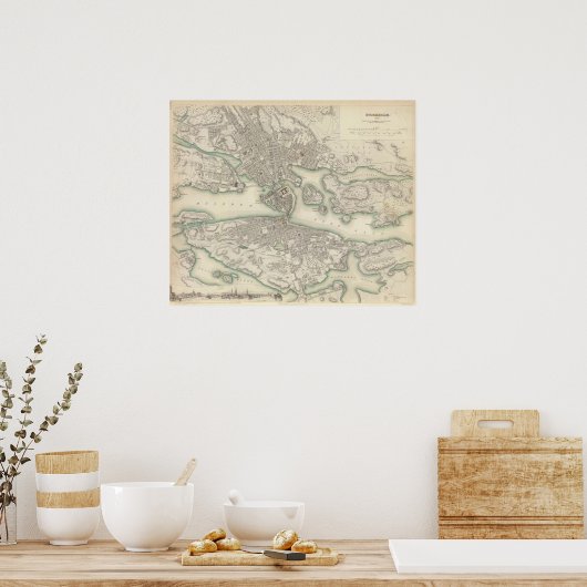 Stockholm Poster (Keuken)