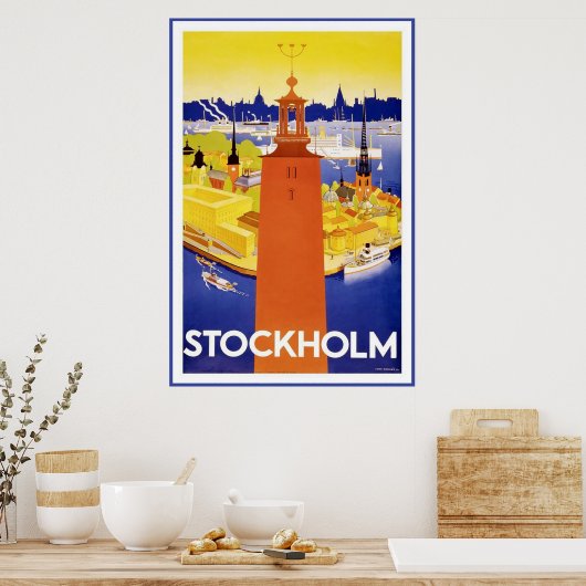 Stockholm Poster (Keuken)
