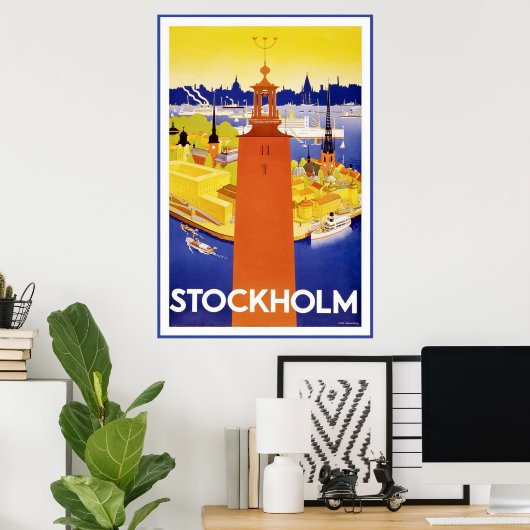 Stockholm Poster (Thuiskantoor)