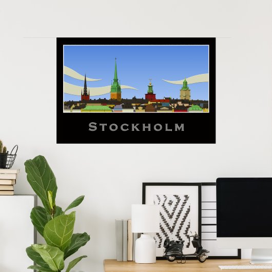 Stockholm Poster (Thuiskantoor)
