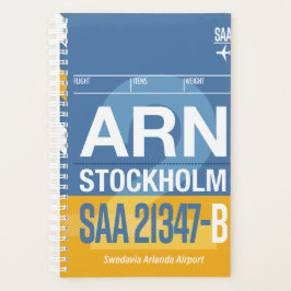 Stockholm - Reisplanner 2026 Planner
