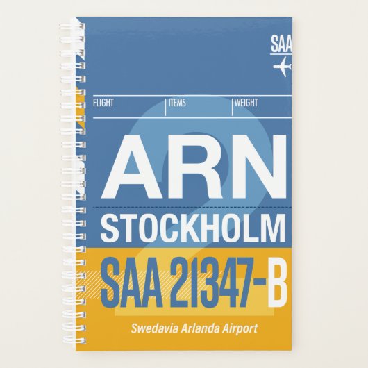 Stockholm - Reisplanner 2026 Planner (Voorkant)