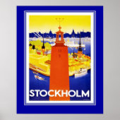Stockholm-reisposter groot formaat Poster (Voorkant)