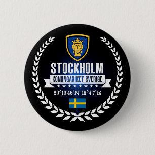 Stockholm Ronde Button 5,7 Cm