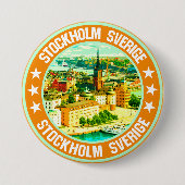 Stockholm Ronde Button 7,6 Cm (Voorkant)