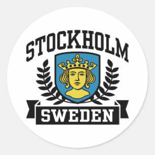 Stockholm Ronde Sticker