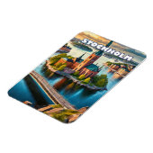 Stockholm, Scandinavische parel Magneet (Linkerzijde)