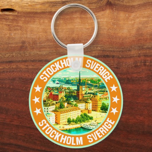 Stockholm Sleutelhanger (Voorkant)