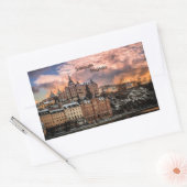 Stockholm, Sodermalm Rechthoekige Sticker (Envelop)