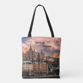 Stockholm, Sodermalm Tote Bag (Achterkant)