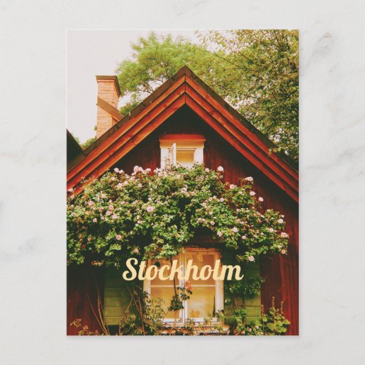 Stockholm, Södermalm, Zweden Feestdagenkaart (Voorkant)
