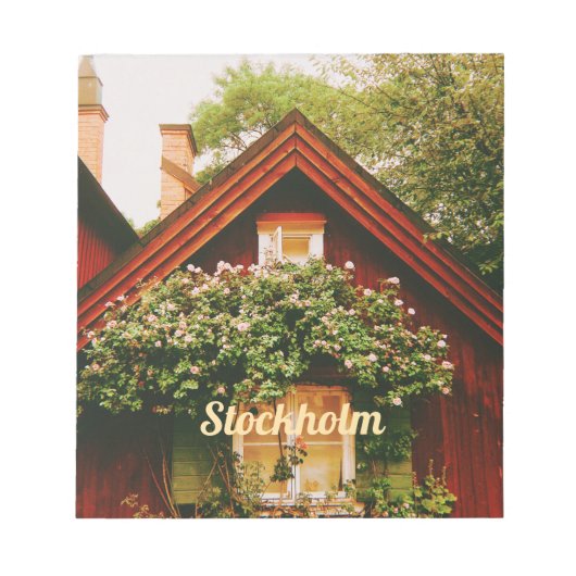 Stockholm, Södermalm, Zweden Notitieblok (Voorkant)