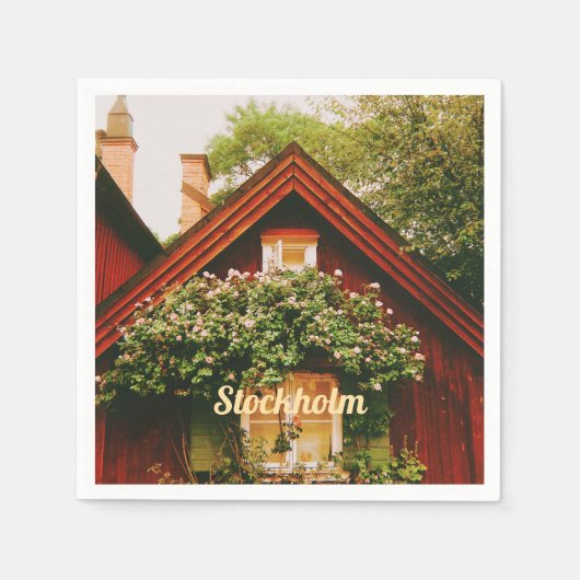 Stockholm, Södermalm, Zweden Servet (Voorkant)