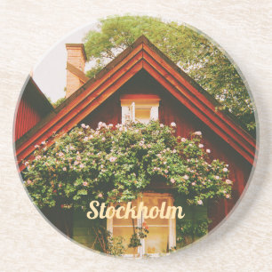Stockholm, Södermalm, Zweden Zandsteen Onderzetter