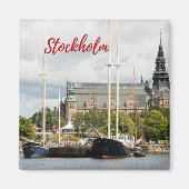Stockholm Souvenir Magnet (Voorkant)