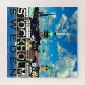 Stockholm Square Puzzle Legpuzzel (Horizontaal)